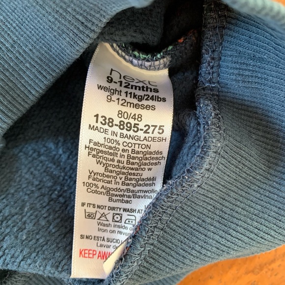 Cute Next Christmas Sweater Size 9-12 month - Picture 3 of 3